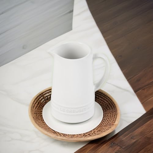 Le Creuset Stoneware Small Pitcher 10 oz White