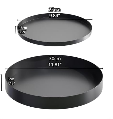 Rust Proof Metal Decorative Trays for Home