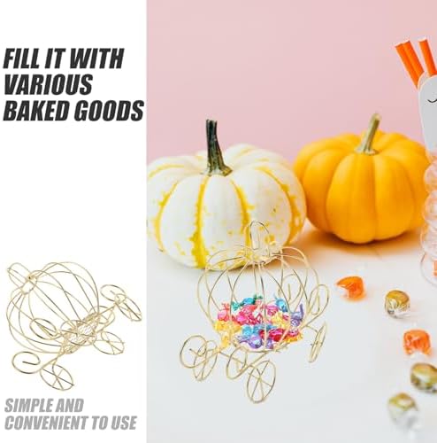 6PCS Pumpkin Carriage Candy Box Halloween Decor