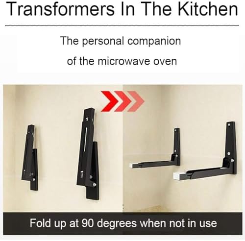 304 Stainless Steel Microwave Wall Mount Set of 2