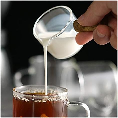 Mini Classic Glass Milk Frother with Handle