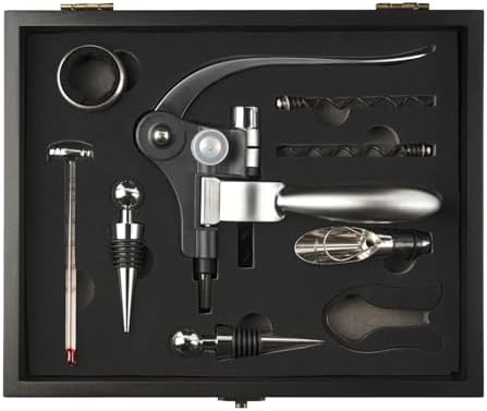Hotel Inspired Wine Accessory Set 9-Piece Gift Kit