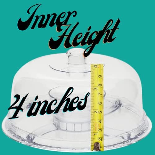 JOEYZ Extra Large 6 in 1 Acrylic Cake Stand
