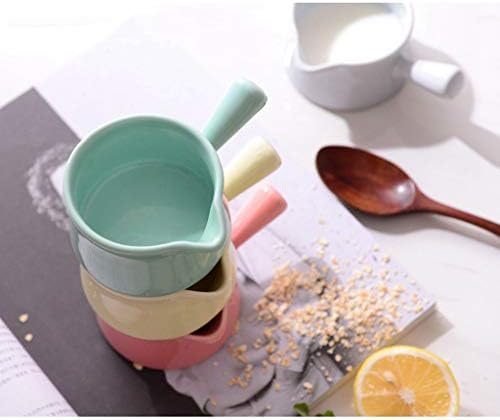 Ceramic Milk Jug with Handle Stylish Beverage Jug for Tea and Coffee