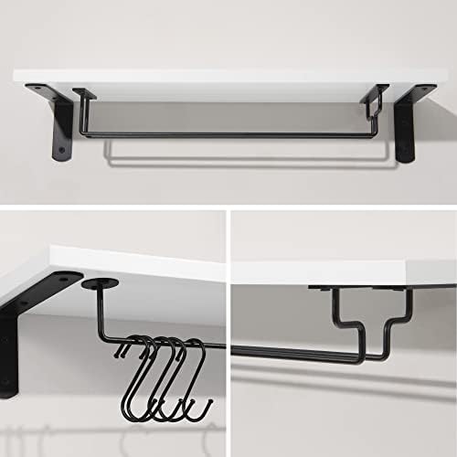 Afuly Coffee Bar Shelf Wall Holder Set of 2