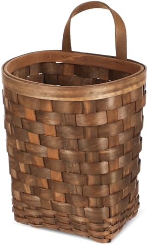 Kichvoe Wall Hanging Wicker Basket for Home Decor
