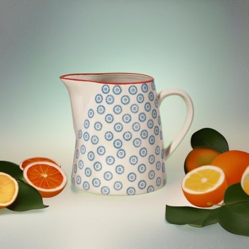 Bloomingville Ceramic Pitcher Emma 245 Fl Oz