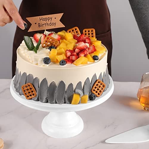 Bamboo Fiber Cake Stand with Spatula 96 Inch