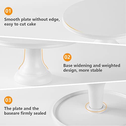 Bamboo Fiber Cake Stand with Spatula 96 Inch