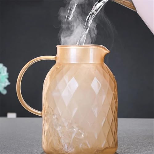 Cold Water Pitcher Glass Jug with Lid 14L 18L Set