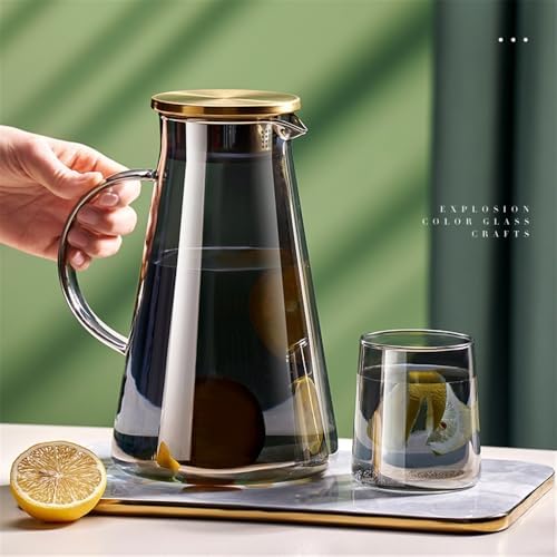 2L Cold Water Kettle with Lid and Handle