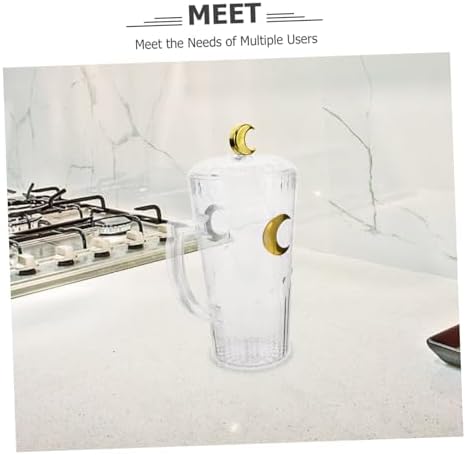 STOBAZA Moon Pattern Large Capacity Water Pitcher