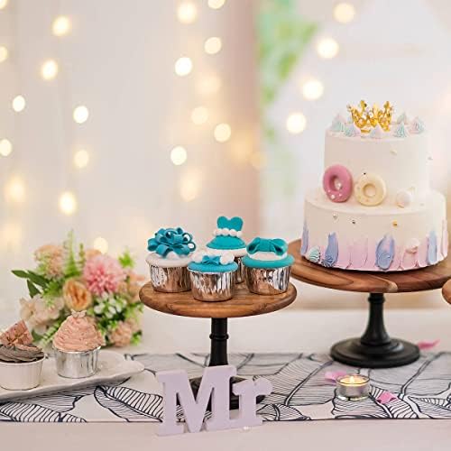 NUPTIO Wood Cupcake Stand Display 787 Inch