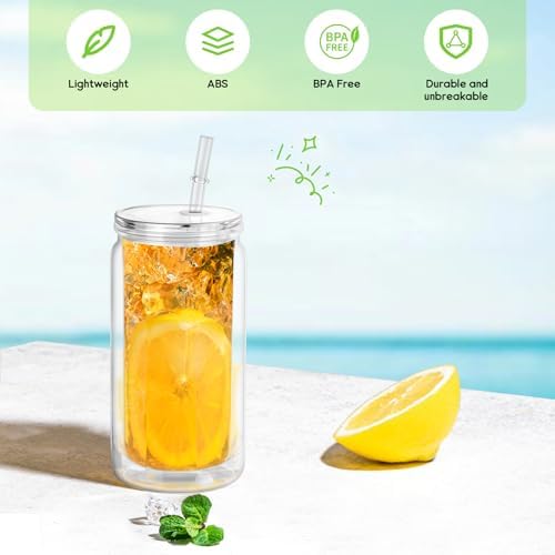 13 Pcs Snow Globe Tumbler Kit with Lid and Funnel