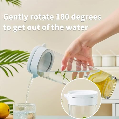 1100ml Plastic Cold Water Pitcher with Removable Core
