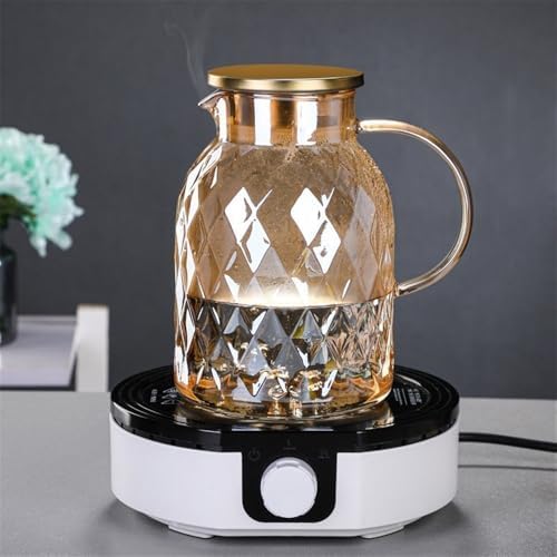 Cold Water Pitcher Glass Jug with Lid 14L 18L Set