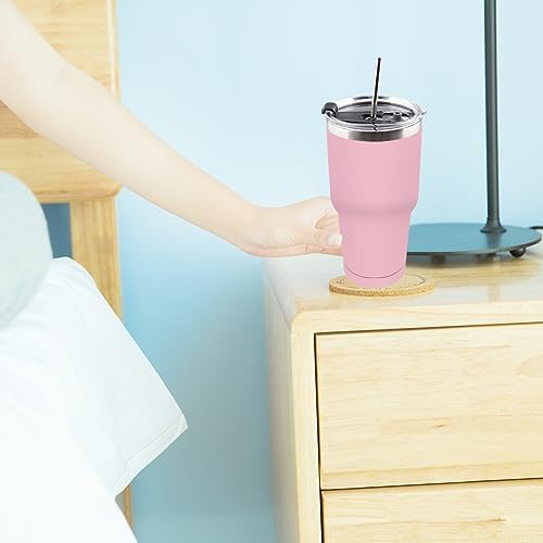 Amtidy 16 Pack 30oz Travel Mug with Lid and Brush