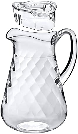 Amazing Abby Droply Whirly 64 Oz Plastic Pitcher with Lid