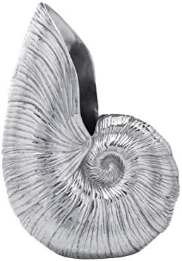 Arthur Court Nautilus Pitcher Aluminum for Ocean Seashell Sea Serving Water Jug