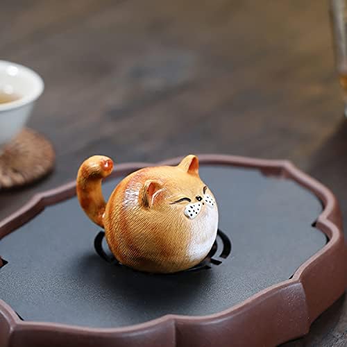 Cute Funny Purple Clay Tea Pet for Tea Lovers