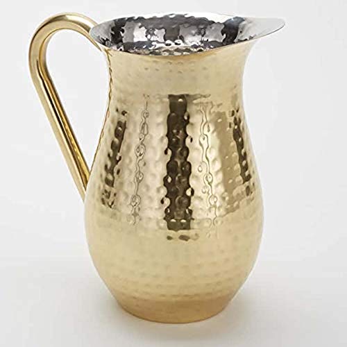 American Metalcraft Bell Pitcher With Ice Guard 84 Ounces