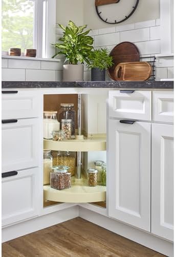 Rev-A-Shelf 24 Dual Tier Pie-Cut Lazy Susan Organizer