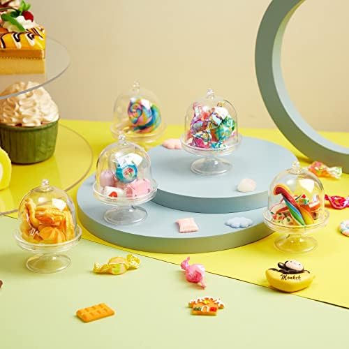 Tessco for You 48 Piece Clear Cake Stand with Dome Cover