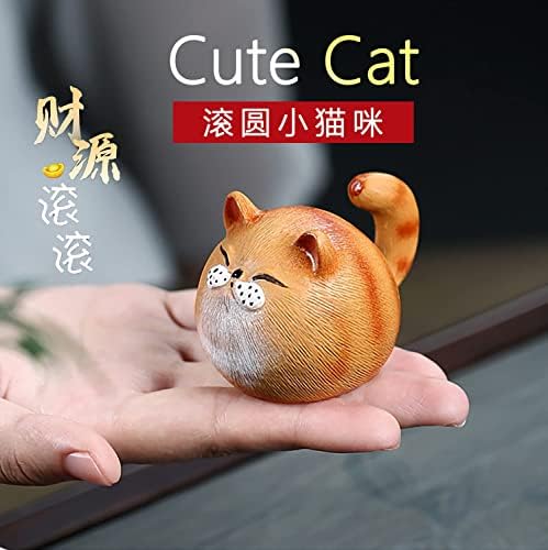 Cute Funny Purple Clay Tea Pet for Tea Lovers