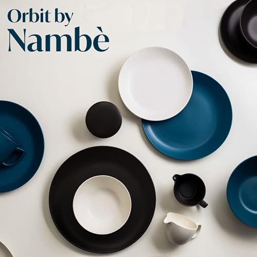 Nambe Aurora Blue Orbit Cream Pitcher