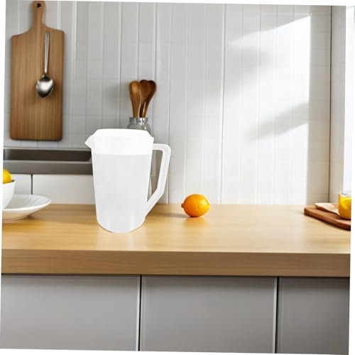 Large Capacity Plastic Pitcher for Fridge Hot Cold Beverages