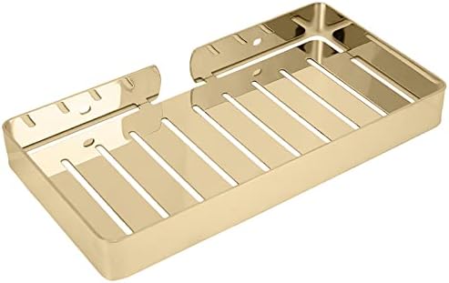 Yosoo Wall Mounted Drain Rack with Two Hooks