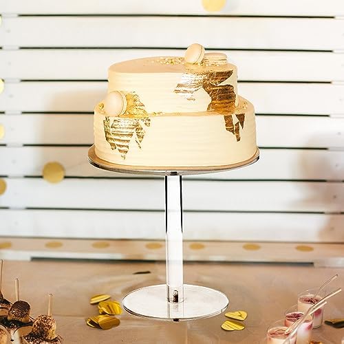Willsin Clear Acrylic Cake Stand for Dessert Display