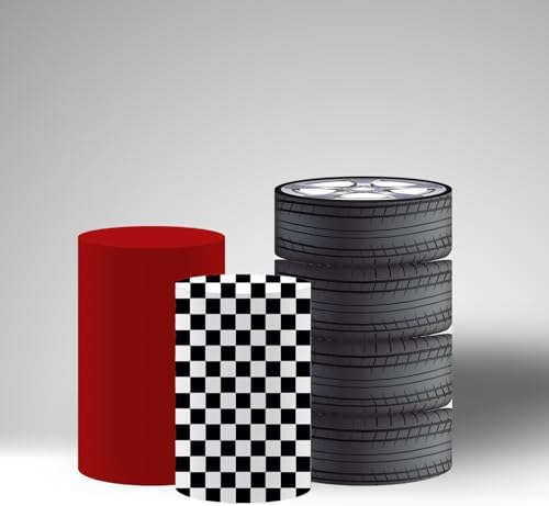 NIVIUS Photo Racing Cylinder Display Covers Set of 3