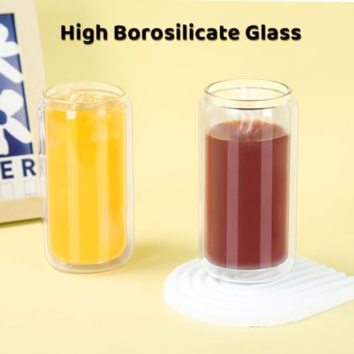 16 Oz Snow Globe Tumbler 8 Pack Sublimation Glass Cup DIY