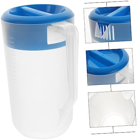 Insulated Cold Kettle Plastic Pitcher With Lid