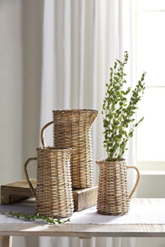 Mud Pie Willow Pitcher Large 11 34 x 9 34