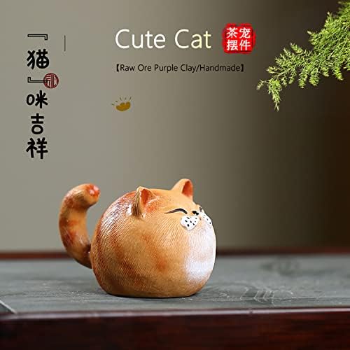 Cute Funny Purple Clay Tea Pet for Tea Lovers