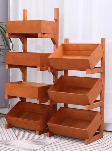 Fruit And Vegetable Storage Shelf Multi-Tier Organizer