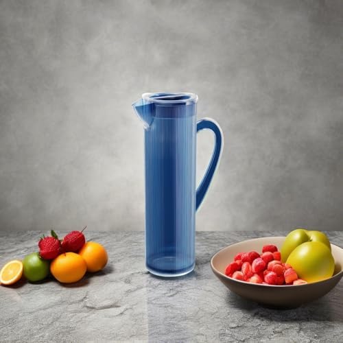 Elle Decor Acrylic Water Pitcher with Lid