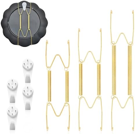 Fozite Wall Plate Hangers 6 8 10 Inch 4 Pack