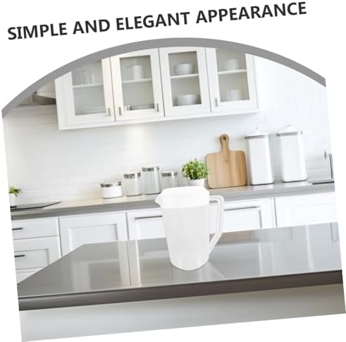 Large Capacity Plastic Pitcher for Fridge Hot Cold Beverages