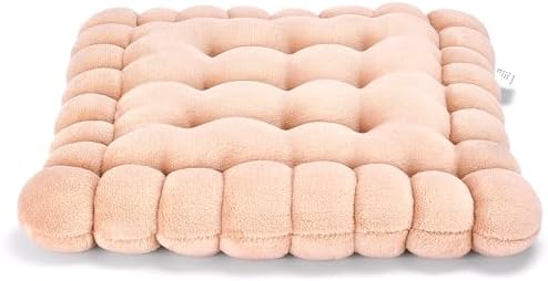 Noa Store Biscuit Cushion - Foam Floor Lounger - Brown