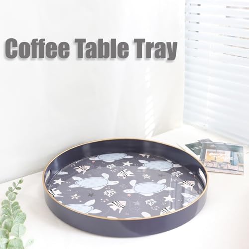Spsyrine Decorative Serving Tray with Handles