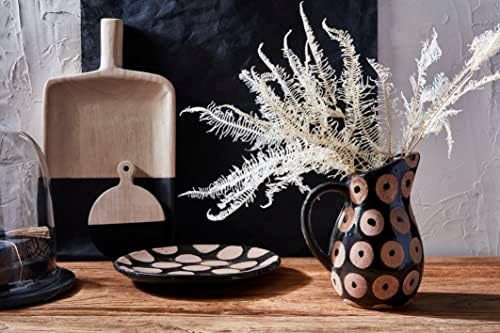 Mud Pie Black Dot Pitcher 1