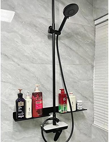 ROYALITA 17 Inch Acrylic Bathroom Shelf Organizer Over The Faucet