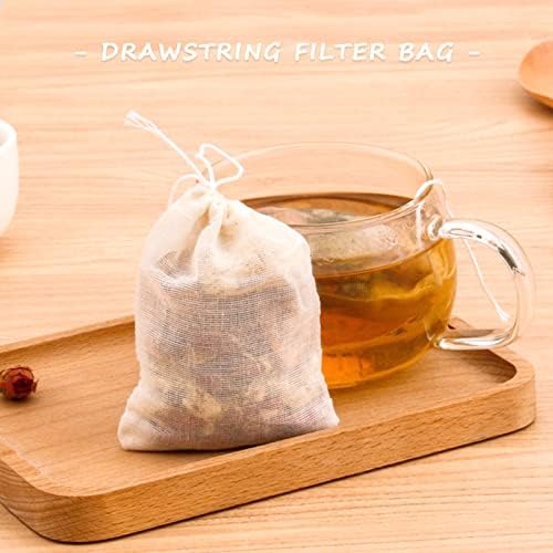 30 Pcs Spice Bags for Cooking Reusable Drawstring Cheesecloth Containers