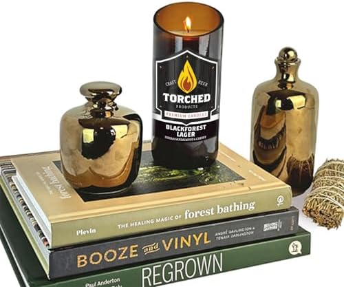 Torched Beer Scented Candles Blackforest Lager 8 oz