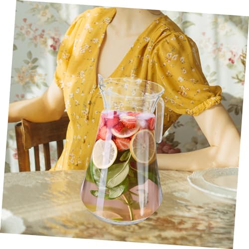 2L Shatterproof Acrylic Juice Pitcher with Lid