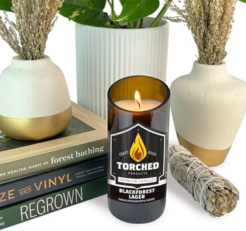 Torched Beer Scented Candles Blackforest Lager 8 oz