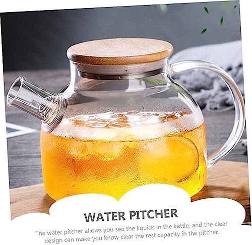STOBAZA Glass Water Pitcher with Capacity